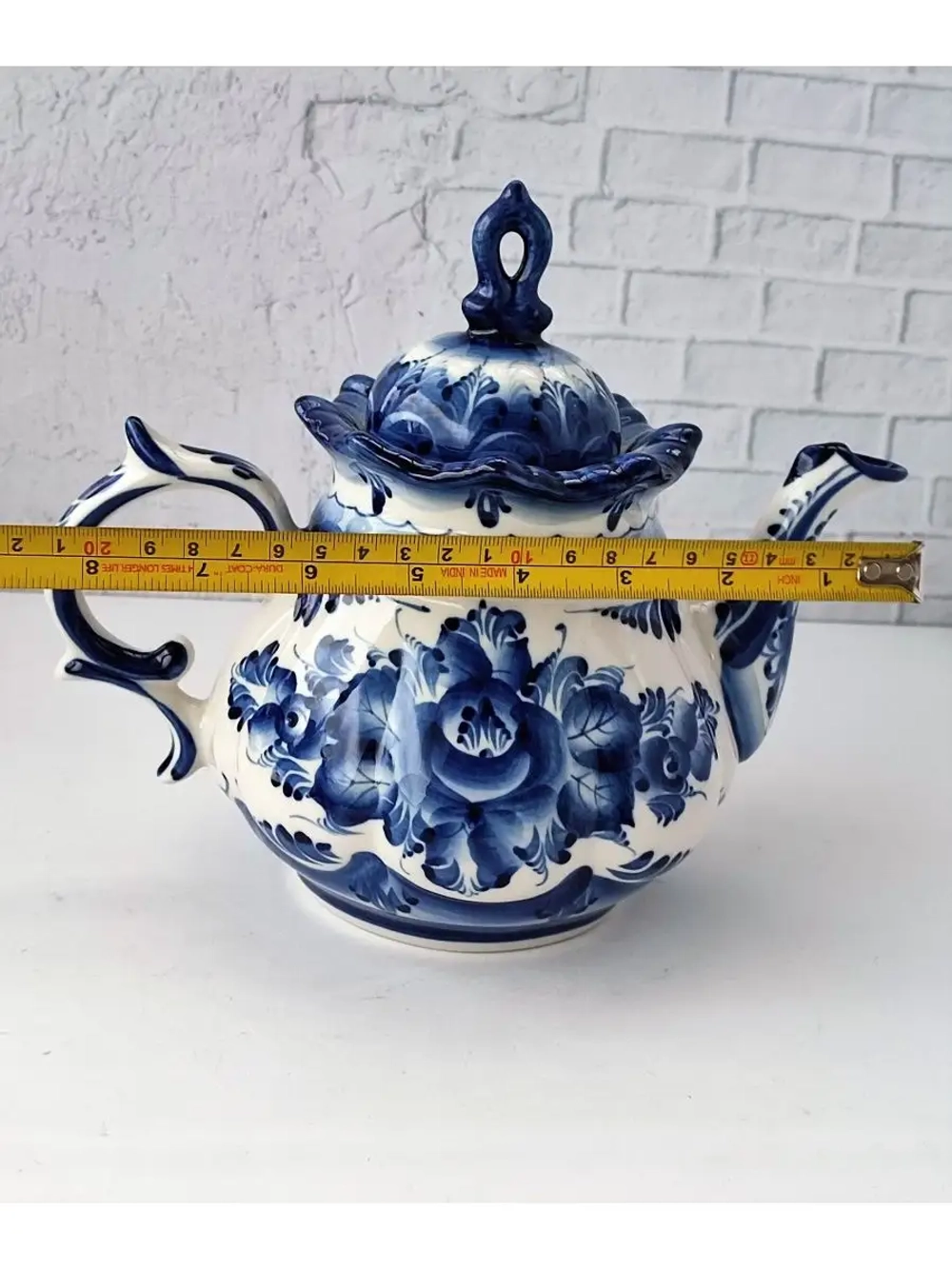 Чайник заварочный Гжель семейный 1 литр