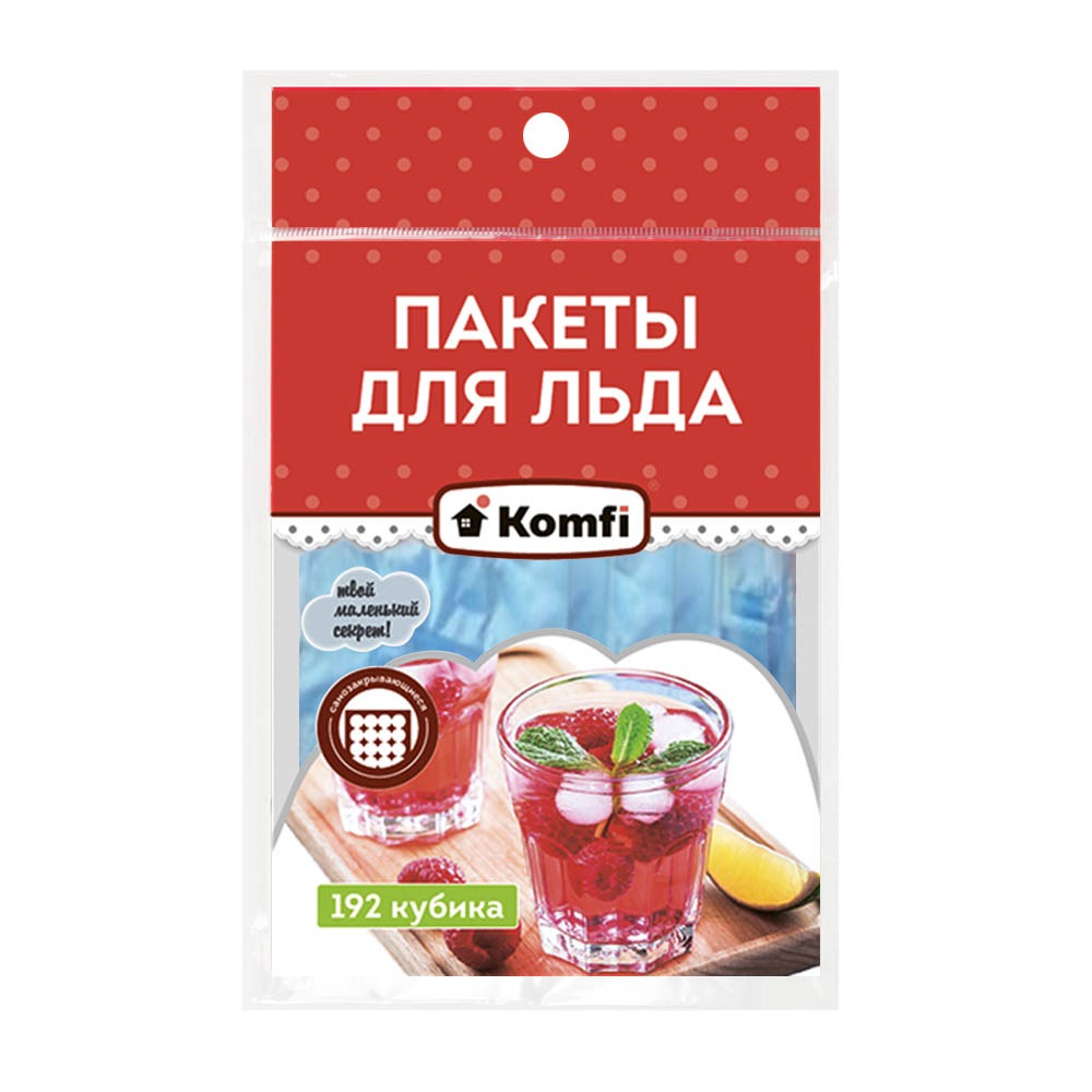 Пакеты для льда Komfi 192 кубика