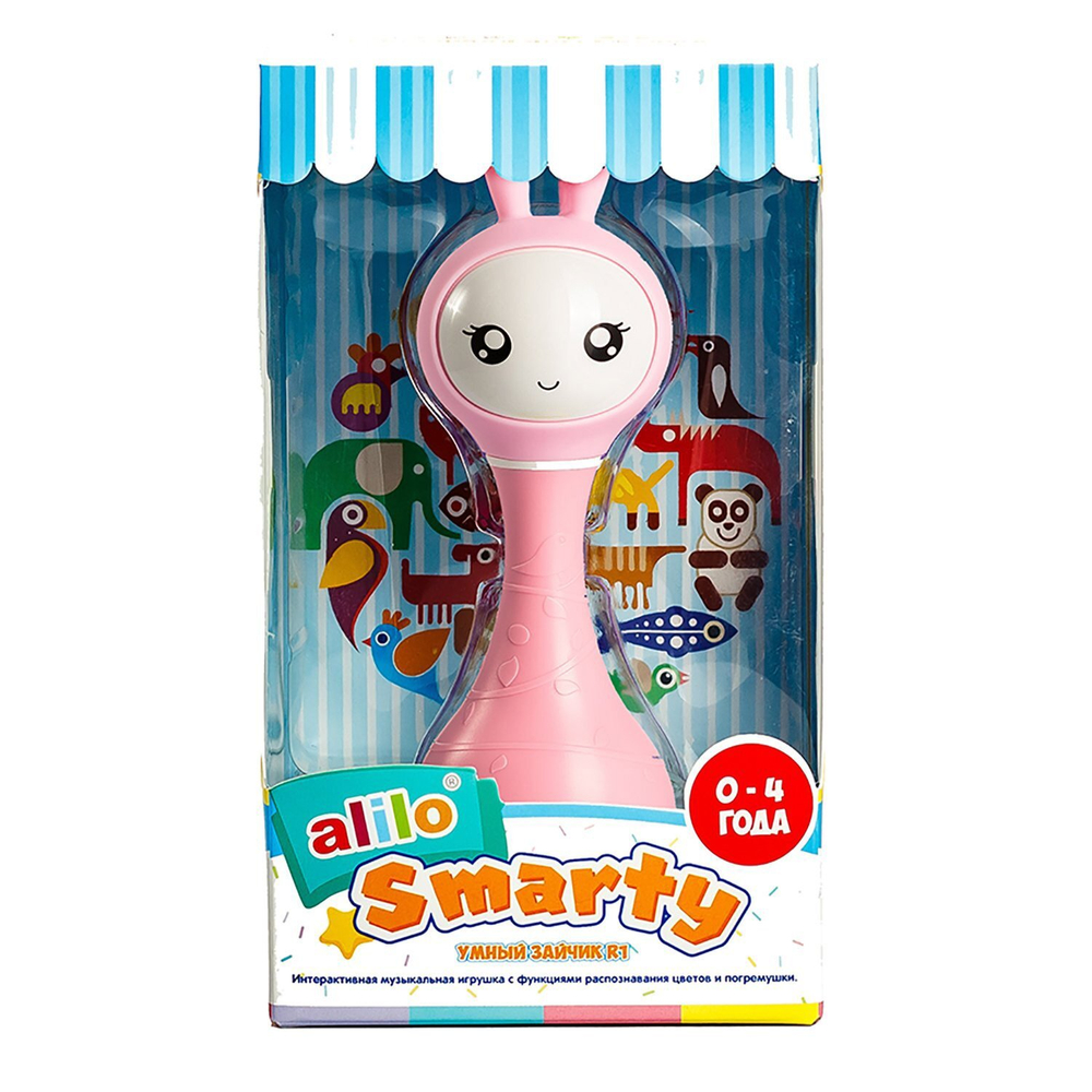 Музыкальная игрушка Умный зайка alilo R1. Цвет: розовый. Арт. 60908