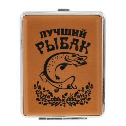 GAEM Набор подарочный (фляжка 220 мл, 2 стопки, воронка, портсигар, фонарь, мультитул), L18,5 W24 H6,5 см