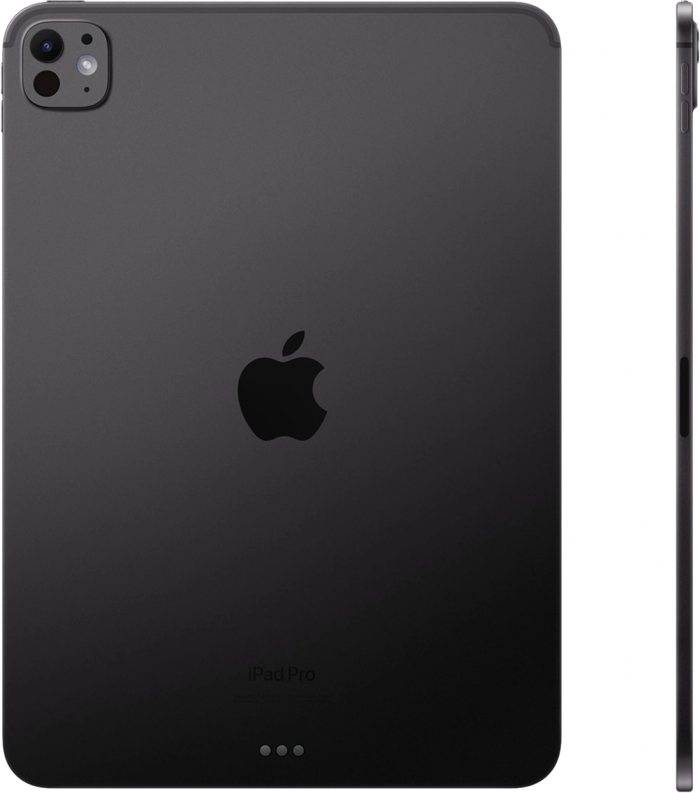 Планшет Apple iPad Pro 2024 A2836 M4 9C RAM8Gb ROM256Gb 11" OLED 2420x1668 iOS черный космос 12Mpix 12Mpix BT WiFi 10hr
