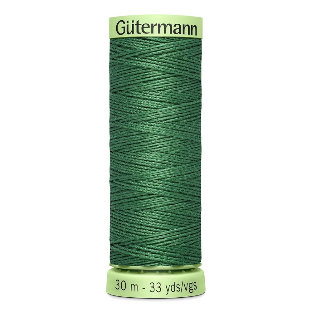 Нитки отделочные Gutermann Top Stitch 30 (30 метров), 5 кат. | 931 зеленый мох
