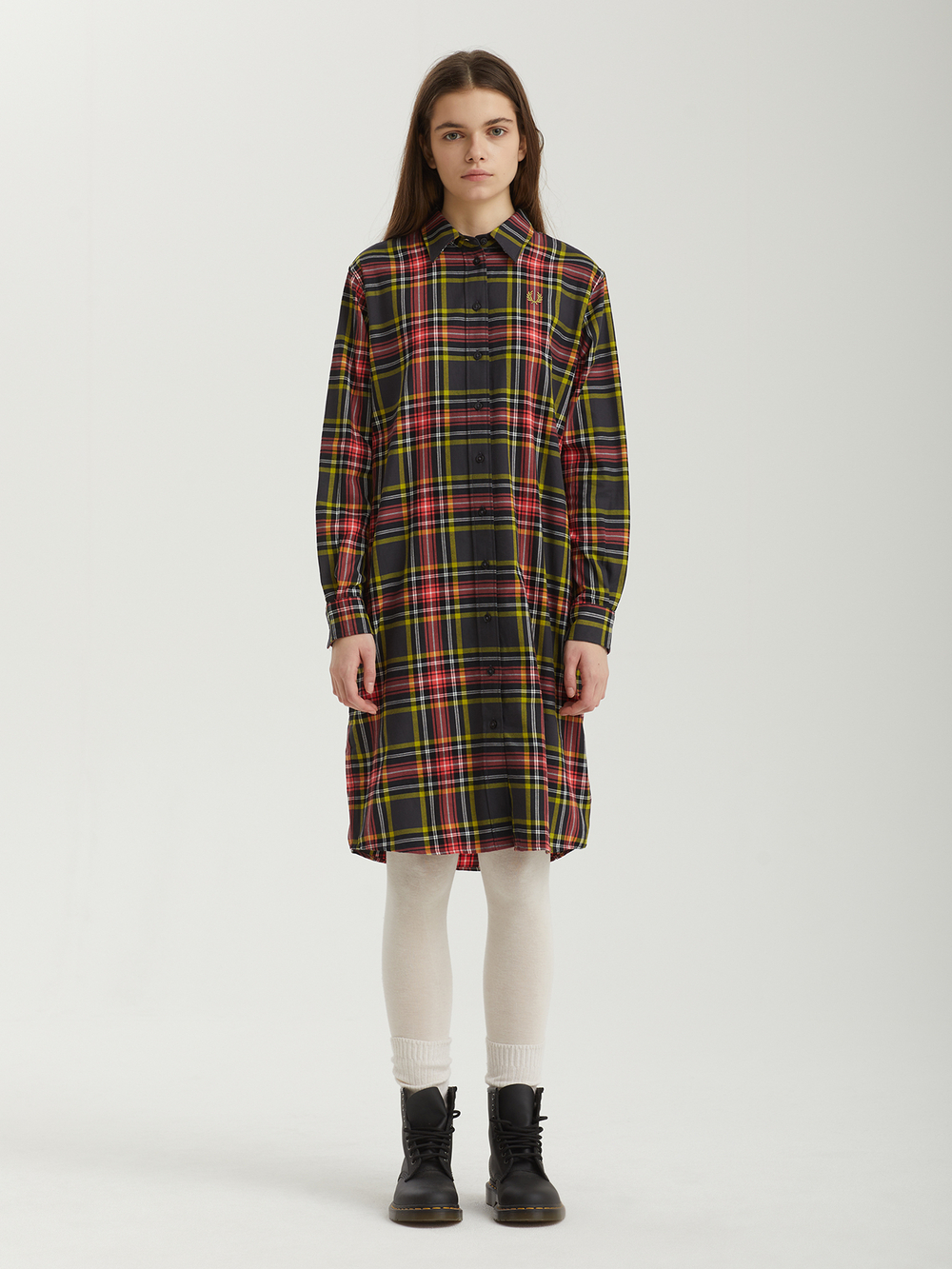 Платье-рубашка Tartan