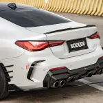 Карбоновые канарды заднего бампера для BMW 4 серии G22 G23 2020+ БМВ