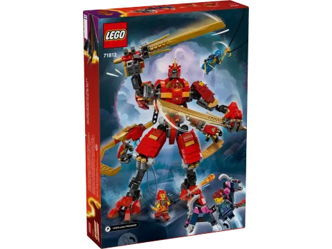 Конструктор LEGO Ninjago 71812 Робот ниндзя-альпинист Кая