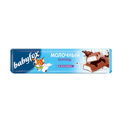 КДВ Батончик Babyfox 45г с МОЛОЧНОЙ начинкой 1/30 (арт.РР366)
