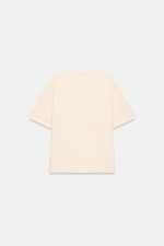 ФУТБОЛКА С КОРОТКИМИ РУКАВАМИ И НАДПИСЬЮ — ZARA