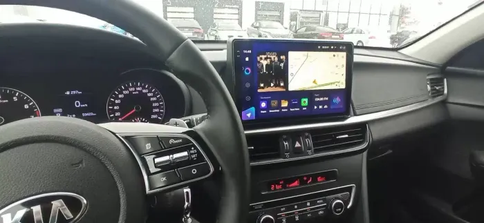 Магнитола для KIA Optima 2016-2020 - Vaycar VA27-0580-2K на Android 13, Быстрая, 2K QLED, CarPlay,4G SIM-слот