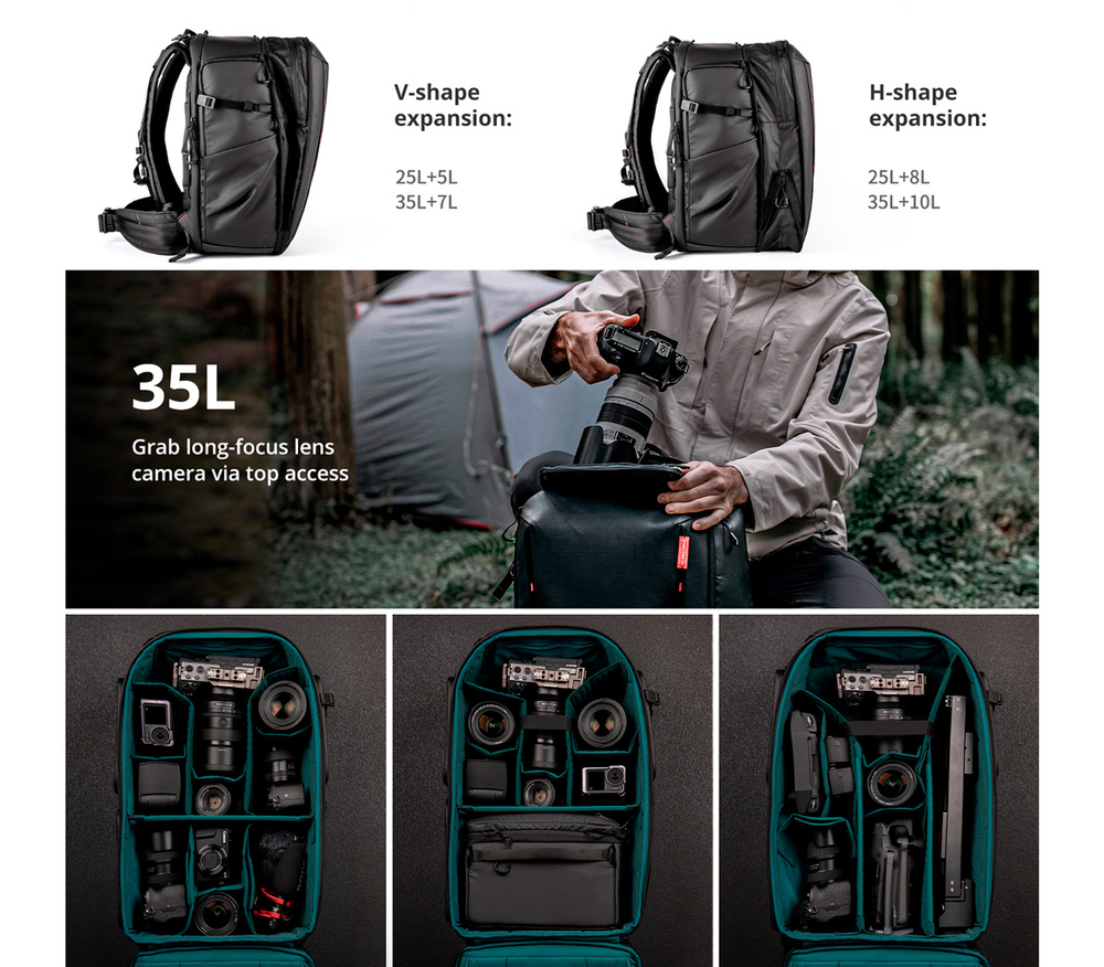 Рюкзак PGYTECH OneMo 2 35L Space Black