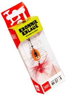 Блесна вращающаяся Lucky John BONNIE BLADE 00 02.7г 011 в блистере