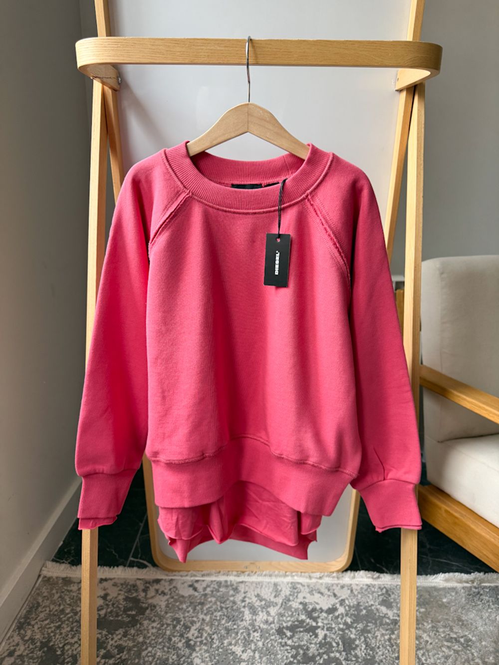 Новый хлопковый свитшот Diesel, 128