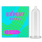 Презервативы EXPERT Ribbed, ребристые, 3 шт