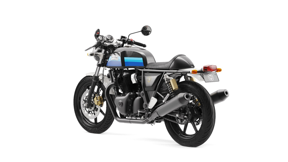 Royal Enfield Continental GT 650 Slipstream Blue (Black Alloy) 2025