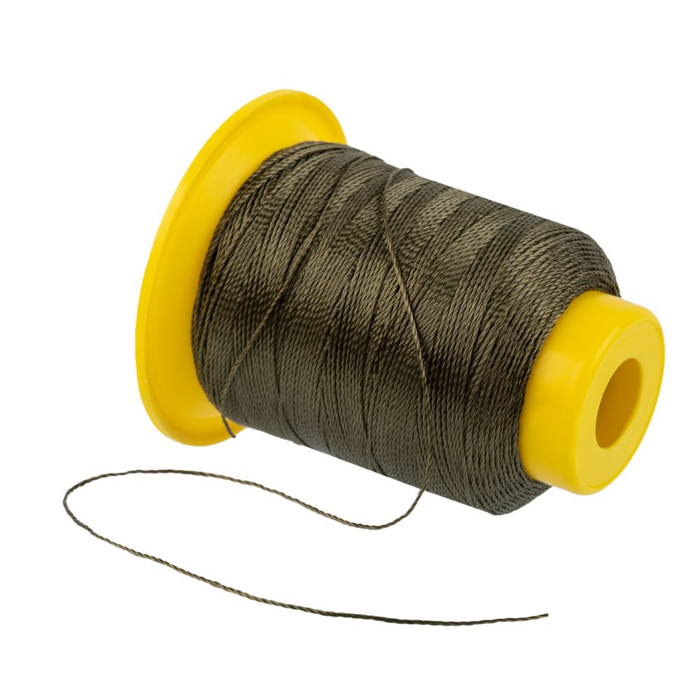 Нитки обувные Gamma 500D/3, 183 м, (200 ярд), 423 т.хаки