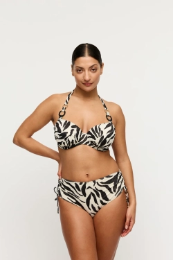 PRIMADONNA Swim Dalice Топ с полной чашкой, зебровый принт