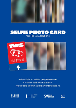 Альбом TWS - TRY WITH US 3rd Mini Album KIT Version