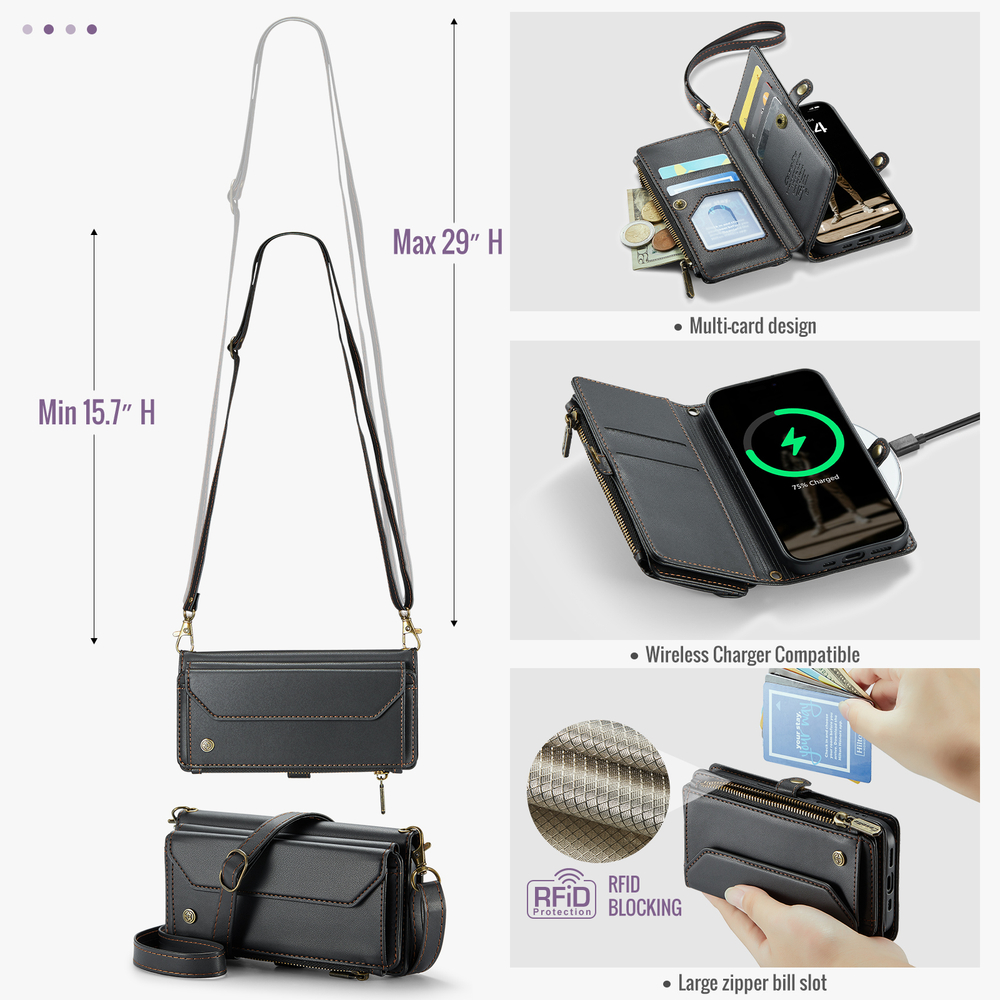 Чехол-кошелек CaseMe Wallet Bag iPhone 17