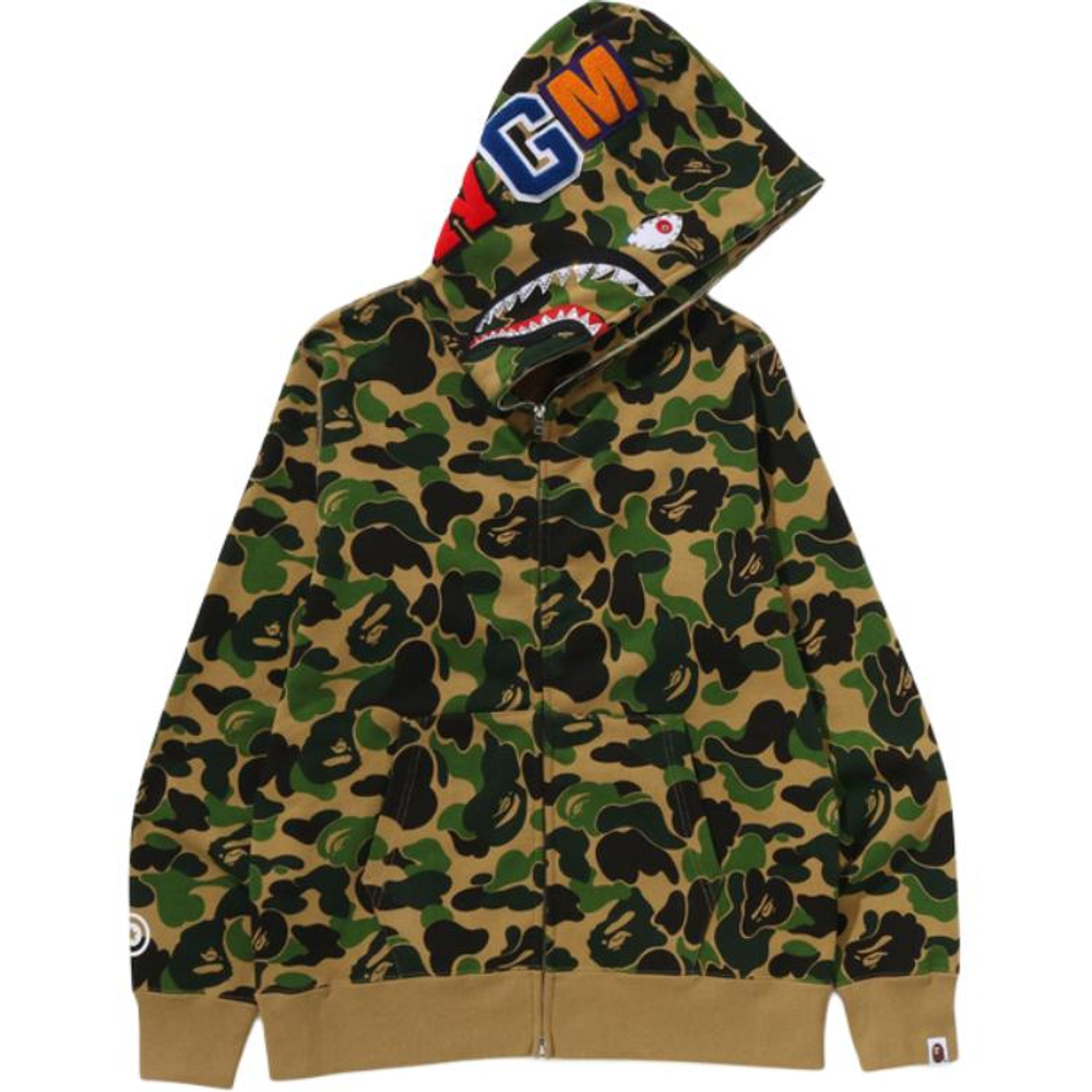 A Bathing Ape Abc Camo Crystal зеленый