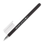 Ручка гелевая Brauberg Matt Gel, черная, 0.5мм, soft-touch корпус