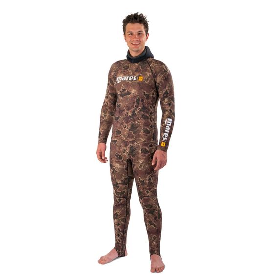 Штаны лайкра Mares Rash Guard коричневый камуфляж