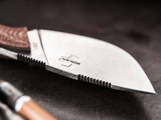 Нож Boker 02BO593 M.U.K. - рукоять Micarta, сталь - Sandvik™ 14C28N
