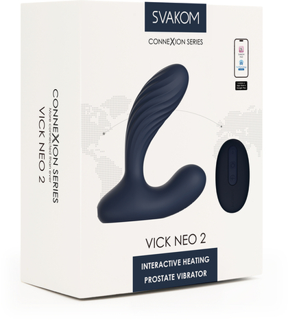 Svakom Vick Neo 2 - Стимулятор простаты и промежности c функцией нагрева и пультом ДУ