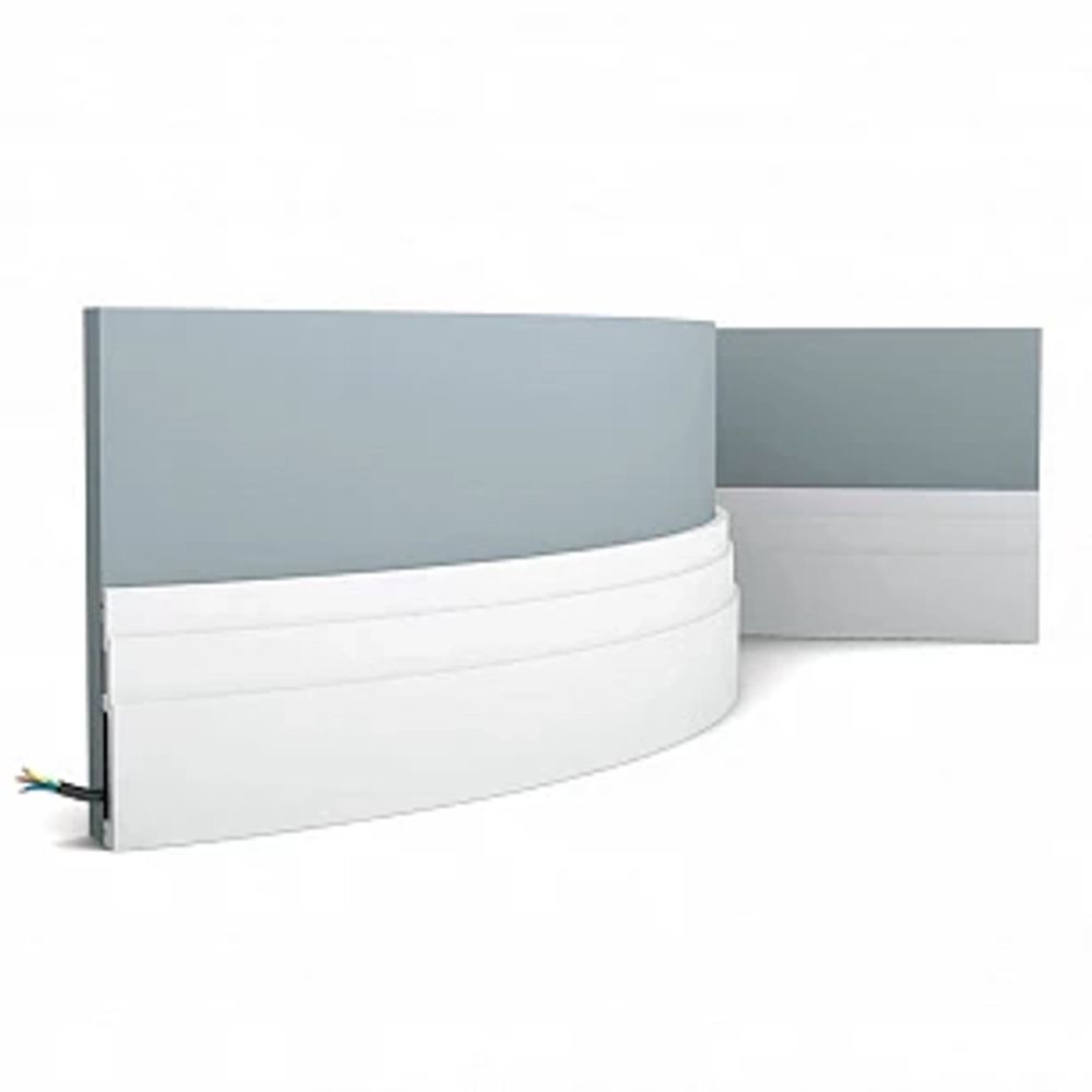 Плинтус из дюрополимера Orac Decor гибкий SX180F 2000х120х16