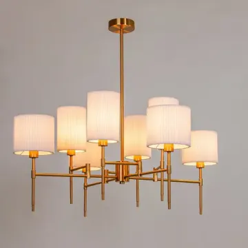 Люстра на штанге 8*Е14 A4108LM-8PB медь DEBORA Arte Lamp