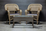 Комплект мебели из искусственного ротанга Мэдисон (Medison) Balcony Set с подушками на сидение
