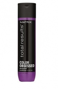Кондиционер для защиты цвета окрашенных волос с антиоксидантами Matrix Total Results Color Obsessed Conditioner, 300мл