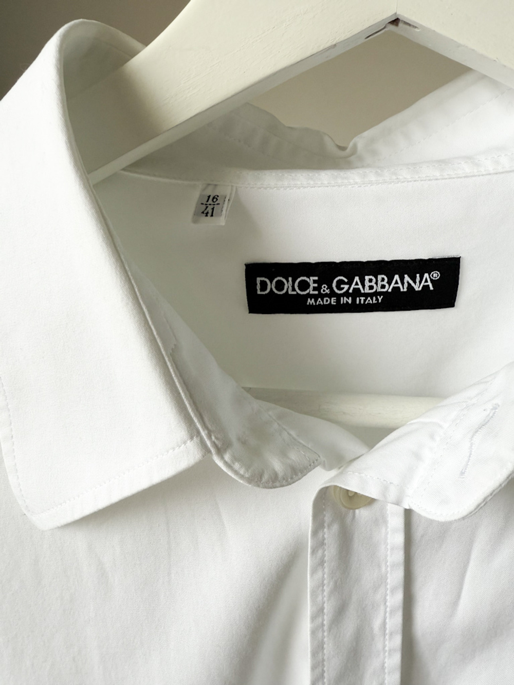 Хлопковая рубашка Dolce & Gabbana, XL