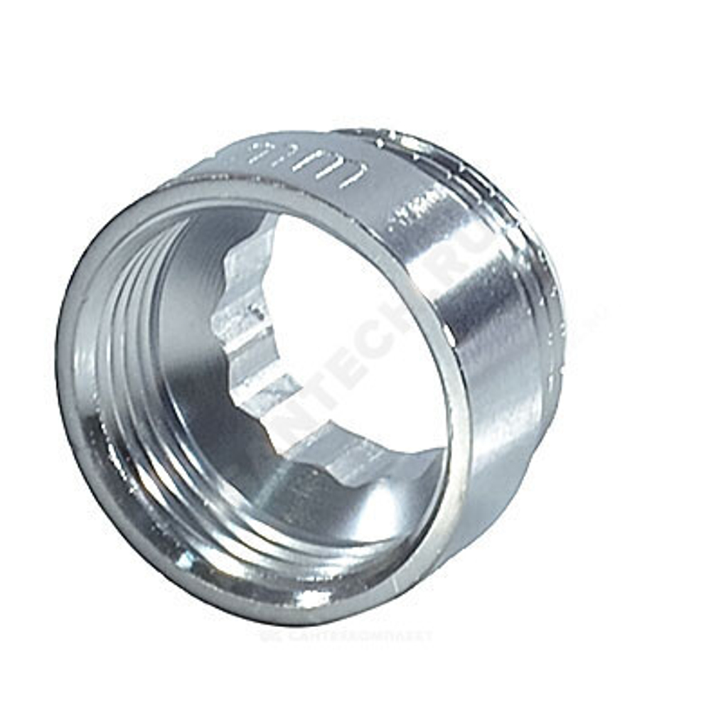 Удлинитель латунь хром Ду 15 (1/2") L=25мм ВР/НР SantechSystems
