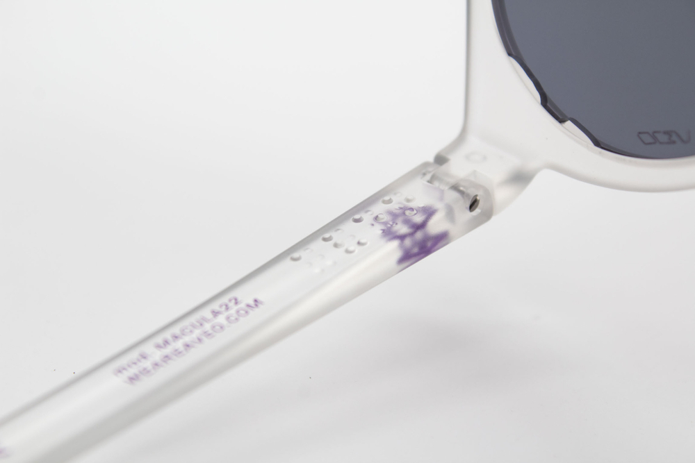 Спортивные очки AVEO Macula / Clear / Purple Mirror Lens