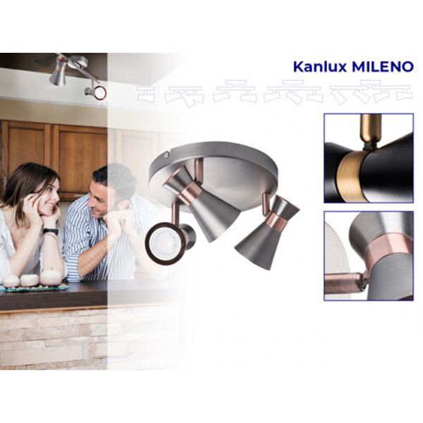 Споты потолочные Kanlux MILENO. Свобода выбора, множество применений...... Споты потолочные Kanlux MILENO. Свобода выбора, множество применений......