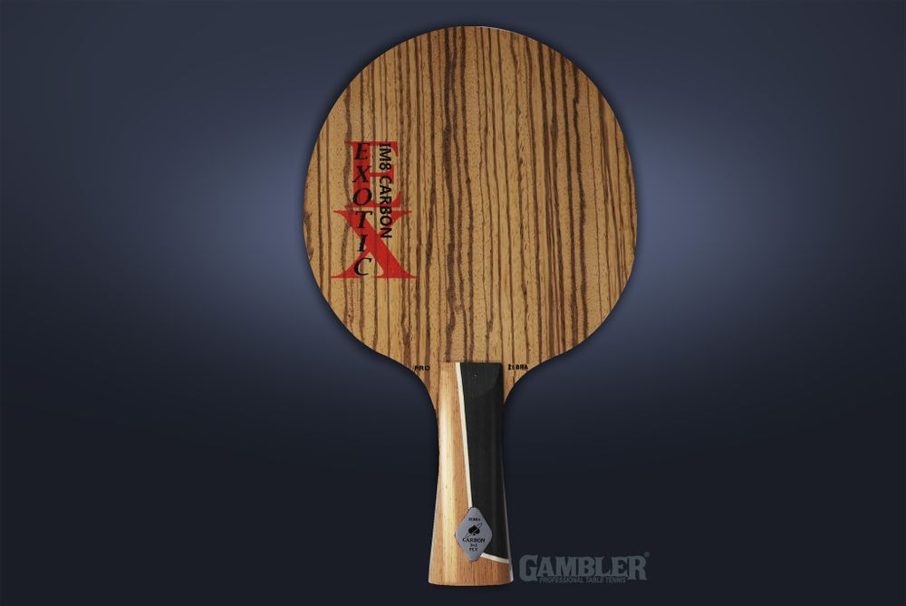 Основание GAMBLER ZEBRAWOOD IM8 CARBON FLARED