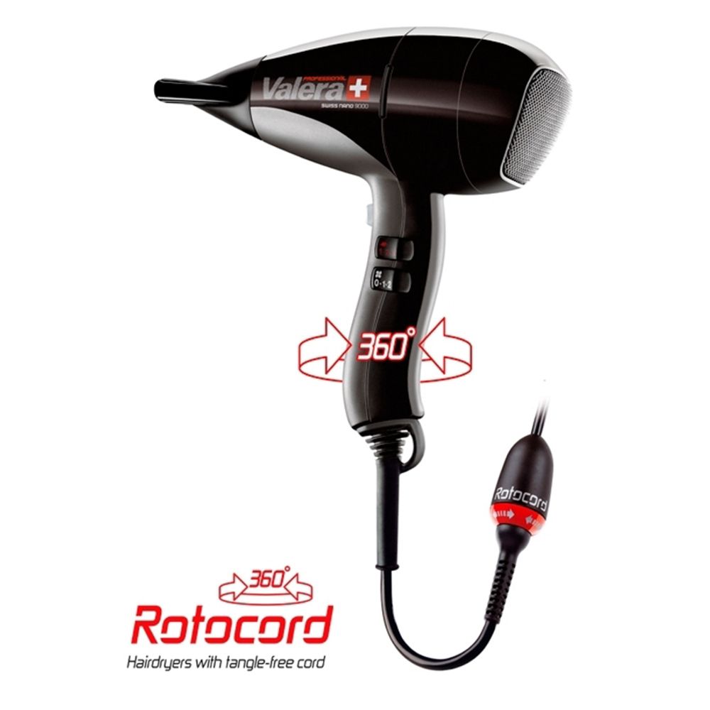 Профессиональный фен Valera Swiss Nano 9000 Rotocord (SN 9000Y RC уценка) - 2