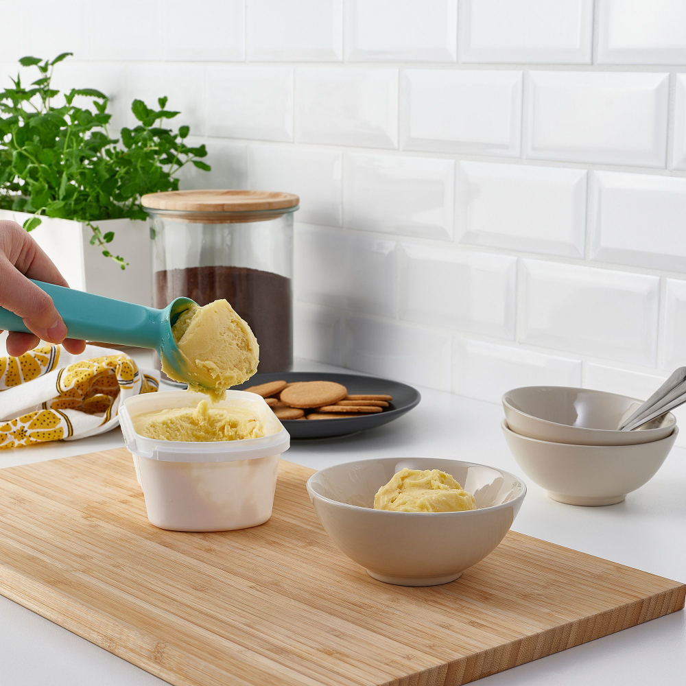 IKEA Ложка для мороженого UPPFYLLD бирюзового цвета 1 шт. (из Финляндии)