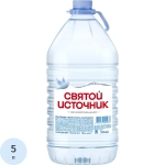 Вода питьевая Святой источник негазированная 5 л 2шт