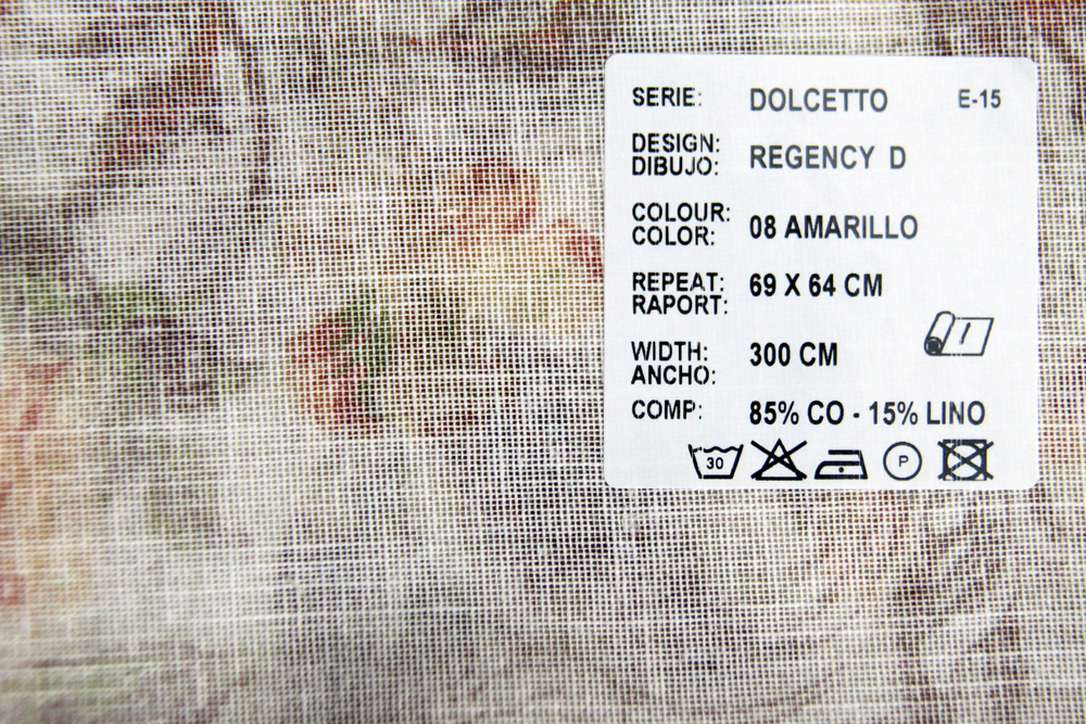 Рогожка Dolcetto Regency (Дольчетто Редженси) D 08 Yellow