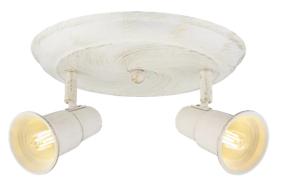 Светильник Sfera Sveta 85975/2C WGE, 2×40 Вт, золотой и белый