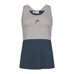 Женская теннисная майка HEAD Tech Tank Top Women - Lightgrey, Dark Grey