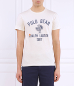 Футболка POLO RALPH LAUREN - кремовый(710900828)