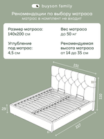 Кровать БайСтронг (велюр)