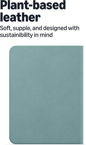 Оригинальный чехол для Amazon Kindle Paperwhite/Colorsoft Signature Edition 2026 Slim Plant-Based Leather Cover, Зеленый | Seaglass Green