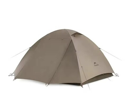Палатка Naturehike Cloud-Creek, 3-местная, коричневая, артикул CNK2300ZP024-3BR