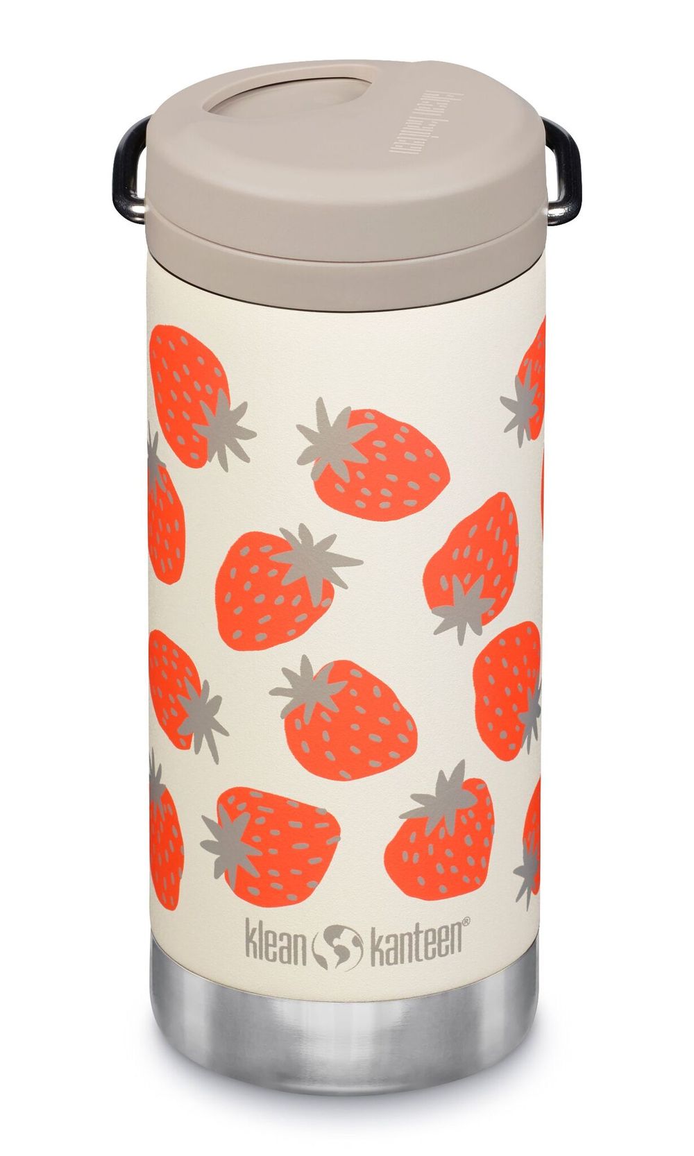 Термокружка Klean Kanteen TKWide Twist Cap 12oz (355 мл) Strawberries