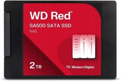 SSD WESTERN DIGITAL WD Red SA500, 2 ТБ, 2.5", SATA, WDS200T2R0A