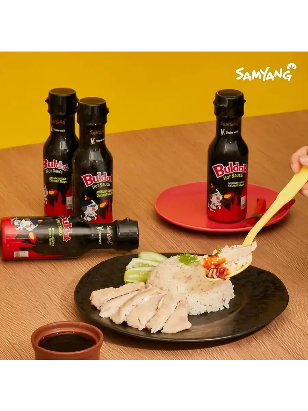 Соус со вкусом острой курицы Original Spicy Buldak 200 г