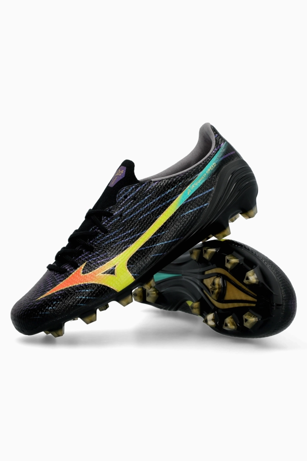 Бутсы Mizuno Alpha III Japan FG - черный