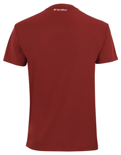 Мужская теннисная футболка Tecnifibre Team Tech Tee - красный